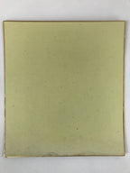 Japanese Shikishi Art Board Washi Chigiri Poppy Flowers Red Yellow Black A615