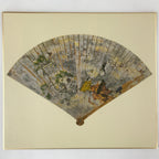 Japanese Shikishi Art Reproduction National Treasure Sai-e Hi-ougi A638