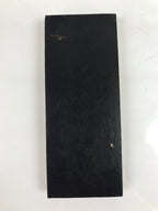 Japanese Shinto Accordion Book Ontake-kyo Worship Songs Vtg Paper Black BA514