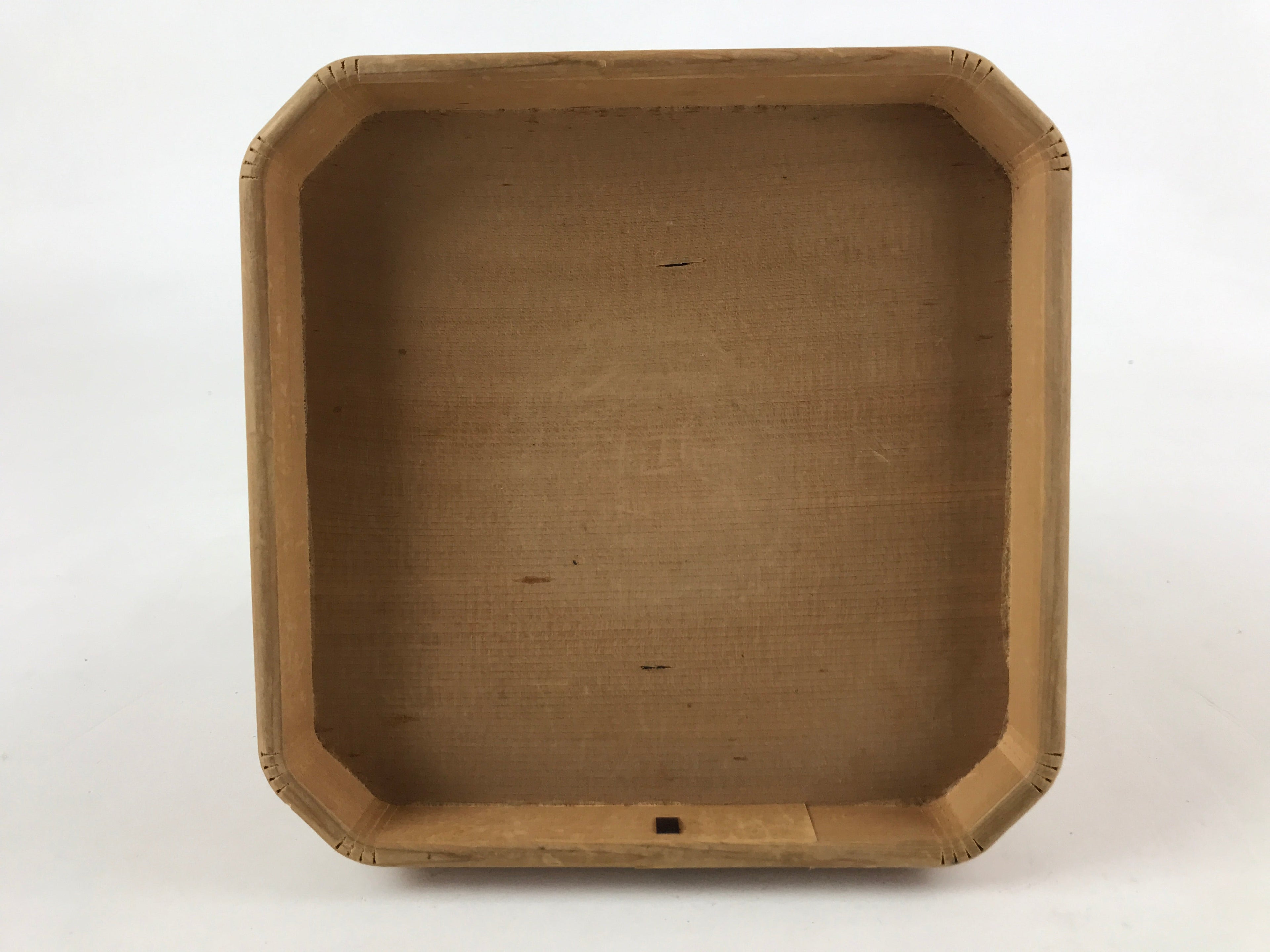 Japanese Shinto Buddhist Wooden Offering Tray Sanbou Vtg Sanpo Altar Brown BA153