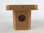 Japanese Shinto Buddhist Wooden Offering Tray Sanbou Vtg Sanpo Altar Brown BA154
