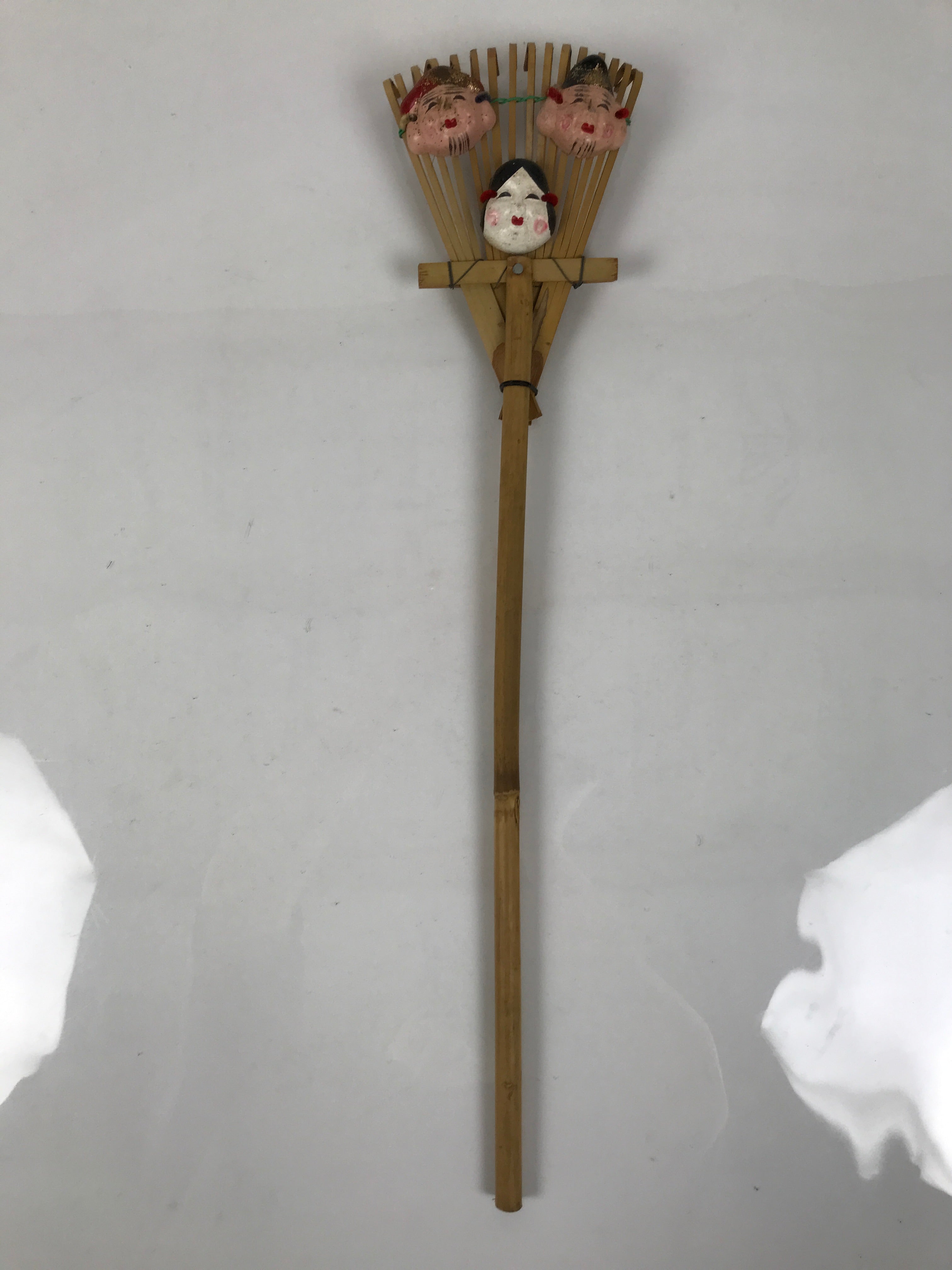Japanese Shinto Votive Bamboo Rake Kumade Ebisu Daikokuten Nangu Taisha BA851