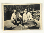 Japanese Showa Business Men Company Celebration Photograph Vtg Sepia Tone PH215