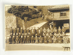 Japanese Showa Elementary School Class Photograph Student Uniform Sepia PH130