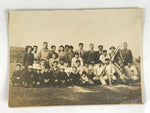 Japanese Showa Era Baseball Team Group Photograph Vtg Family Friends Sepia PH108