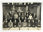 Japanese Showa Era Group Photograph Vtg Daily Life Ceremony Black White PH101