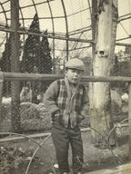 Japanese Showa Era Young Boy Photograph Vtg Daily Life Child Black White PH246