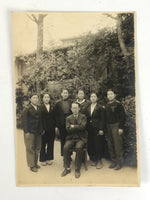 Japanese Showa Girl High School Class Photograph Group Student Black White PH170