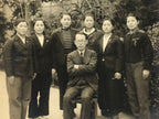 Japanese Showa Girl High School Class Photograph Group Student Black White PH170