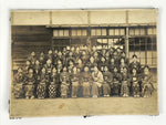 Japanese Showa Girls School Group Photograph Vtg Student Kimono Sepia Tone PH156