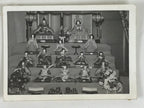 Japanese Showa Hina Matsuri Girls' Day Doll Display Photograph Black White PH252