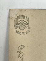 Japanese Showa Kabuki Postcard Vtg Traditional Theatre Performer Sepia Tone P417