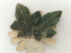 Japanese Showa Medal Badge Vtg Visit Aichi Chrysanthemum Flower Paper JK885