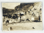 Japanese Showa Mining Construction Project Workers Photograph Group Sepia PH92