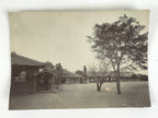 Japanese Showa Old Estate Photograph Vtg Buildings School Black White PH94