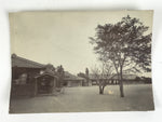 Japanese Showa Old Estate Photograph Vtg Buildings School Black White PH94