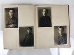 Japanese Showa Private Photo Album C1940 Vtg Law Student Family Portrait AB129