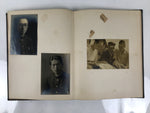 Japanese Showa Private Photo Album C1940 Vtg Law Student Family Portrait AB129