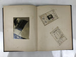 Japanese Showa Private Photo Album C1940 Vtg Law Student Family Portrait AB129