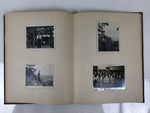 Japanese Showa Private Photo Album C1940 Vtg Law Student Family Portrait AB129