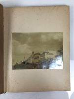 Japanese Showa Private Photo Album C1940 Vtg Law Student Family Portrait AB129