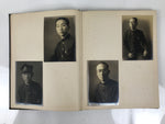 Japanese Showa Private Photo Album C1940 Vtg Law Student Family Portrait AB129
