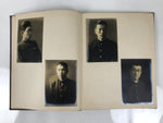 Japanese Showa Private Photo Album C1940 Vtg Law Student Family Portrait AB129
