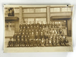Japanese Showa School Class Photograph Vtg Group Student Uniform Sepia Tone PH69