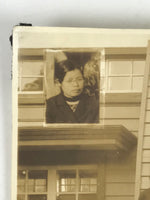 Japanese Showa School Class Photograph Vtg Group Student Uniform Sepia Tone PH69