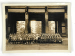 Japanese Showa School Class Trip Photograph Vtg Todaiji Temple Nara Sepia PH153
