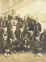 Japanese Showa Shinkofukuji Temple Bell Tower Ringer Photograph Sepia Tone PH160