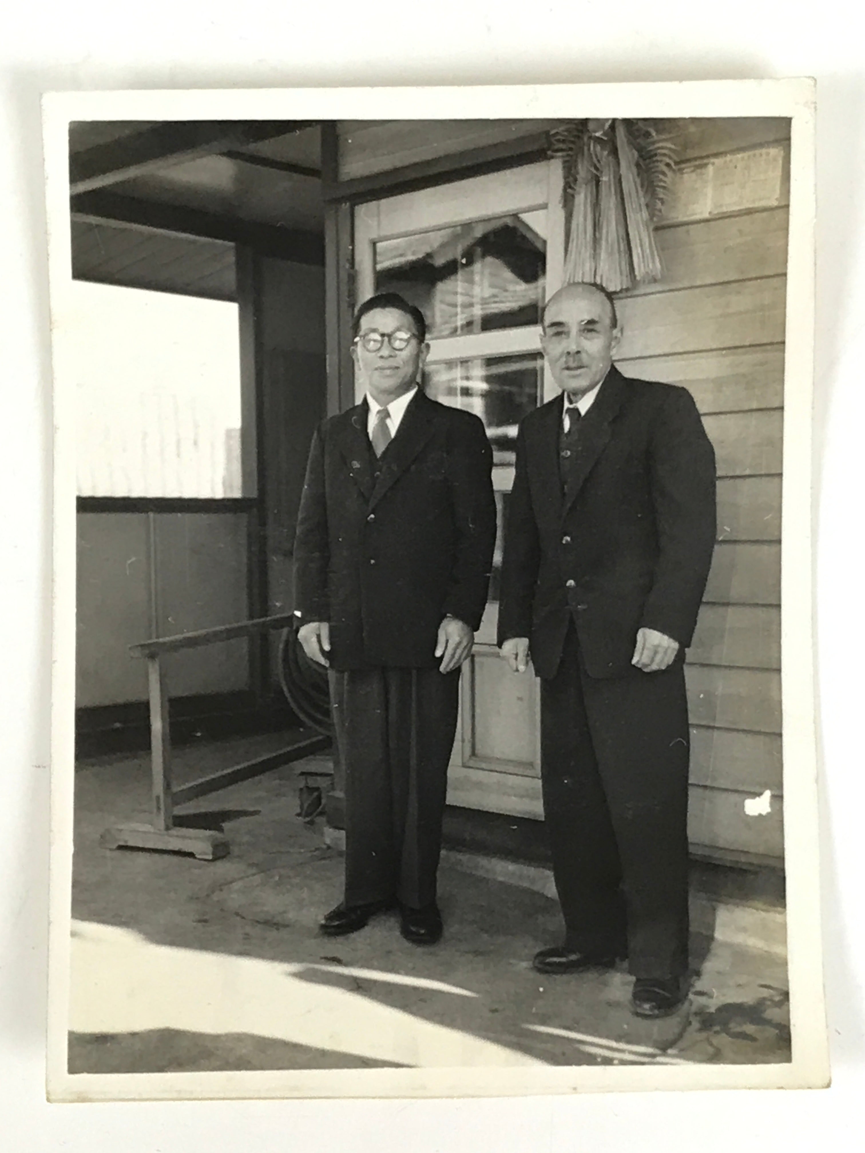 しょーた Japanese Showa Suited Men Portrait Photograph Vtg Daily Life Black