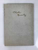 Japanese Showa Temple Stone Monument Commemorative Photograph Black White PH18