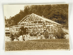 Japanese Showa Wood Frame Home Construction Photograph Vtg Daily Life Sepia PH88