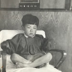 Japanese Showa Young Child Portrait Photograph Boy Daily Life Black White PH200