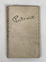 Japanese Showa Young Man Portrait Photograph Vtg Simple Uniform Sepia Tone PH237