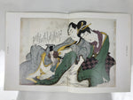 Japanese Shunga Ukiyoe Erotic Art Information Book Hokusai Woodblock Print FL408