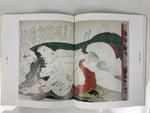 Japanese Shunga Ukiyoe Erotic Art Information Book Hokusai Woodblock Print FL410