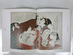 Japanese Shunga Ukiyoe Erotic Art Information Book Hokusai Woodblock Print FL410
