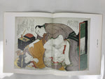 Japanese Shunga Ukiyoe Erotic Art Information Book Hokusai Woodblock Print FL410