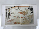 Japanese Shunga Ukiyoe Erotic Art Information Book Utamaro Woodblock Print FL409
