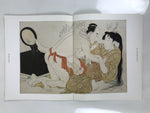 Japanese Shunga Ukiyoe Erotic Art Information Book Utamaro Woodblock Print FL409
