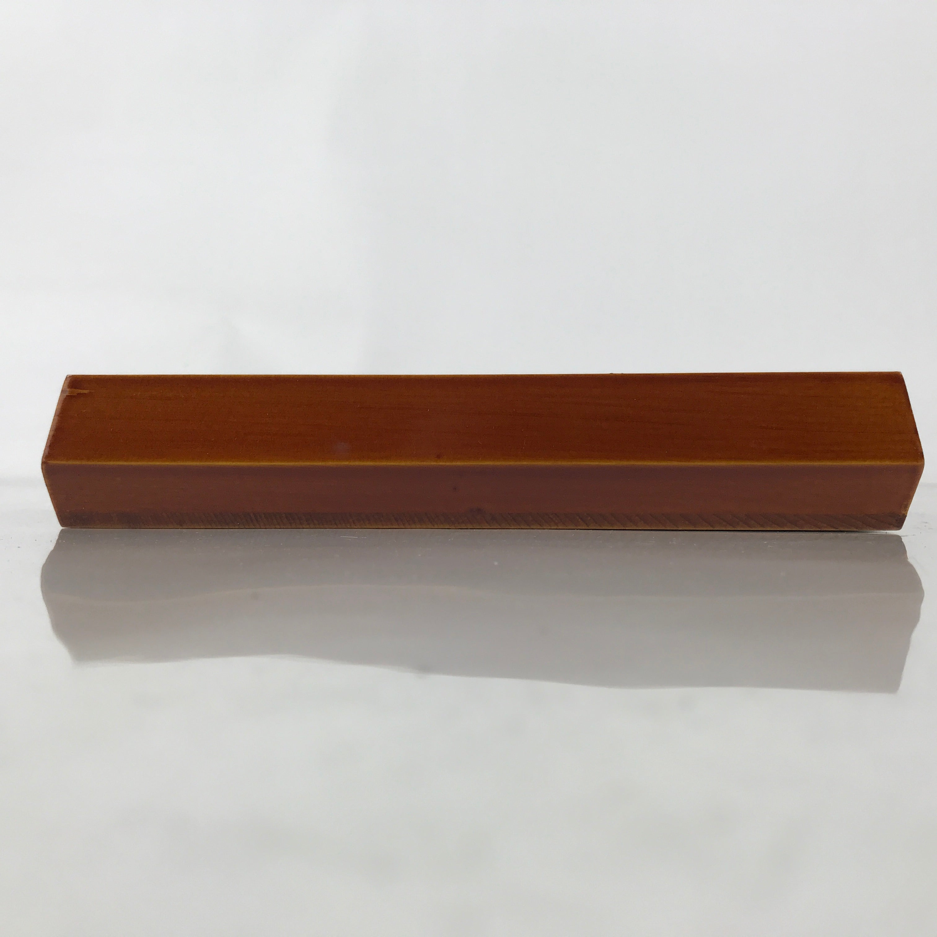 Japanese Shunkei Nuri Lacquered Wooden Open Fumibako Letter Box Fabric LWB171