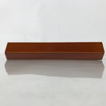 Japanese Shunkei Nuri Lacquered Wooden Open Fumibako Letter Box Fabric LWB171