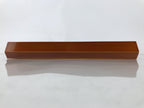 Japanese Shunkei Nuri Lacquered Wooden Open Fumibako Letter Box Fabric LWB171