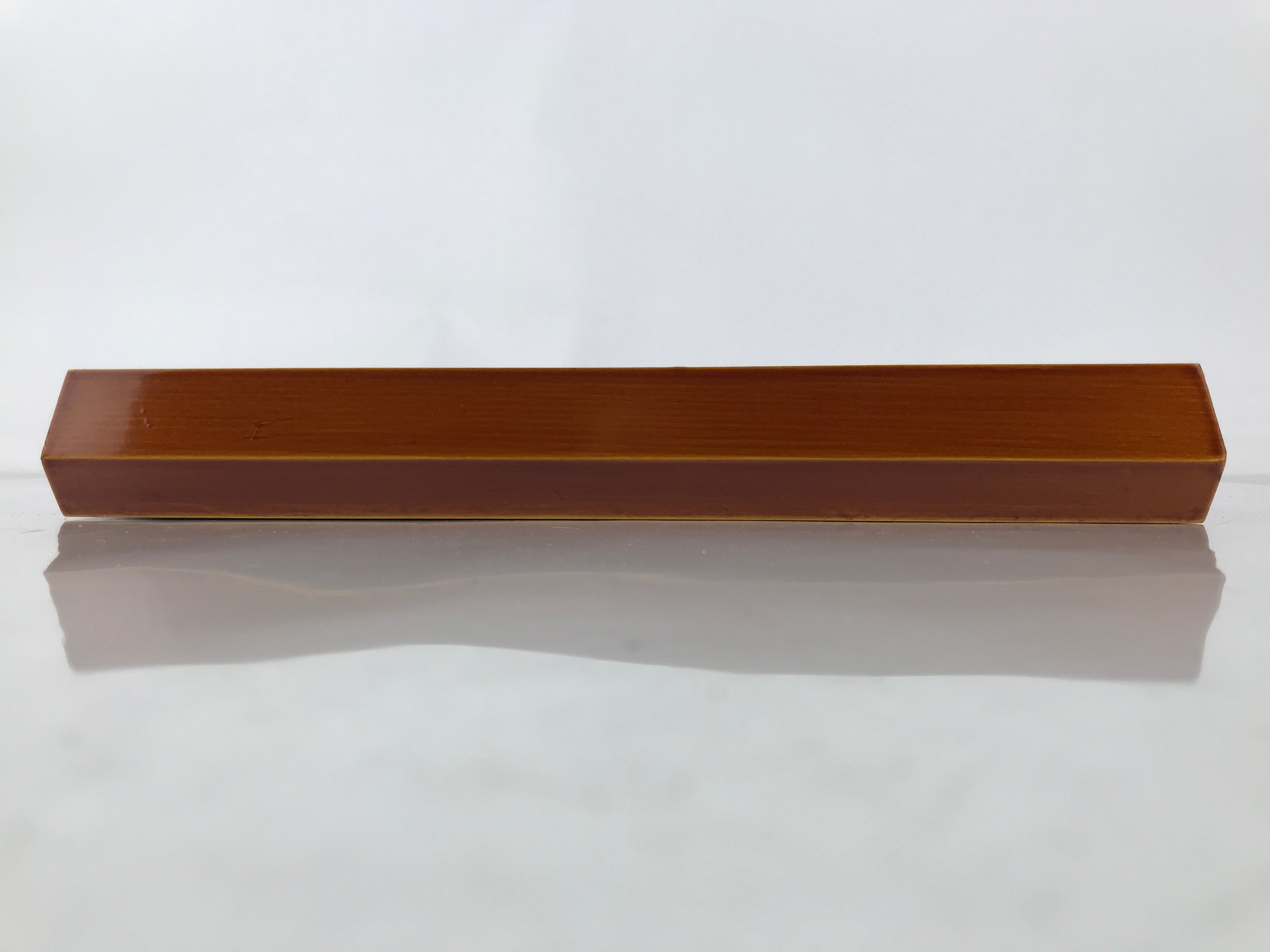 Japanese Shunkei Nuri Lacquered Wooden Open Fumibako Letter Box Fabric LWB171