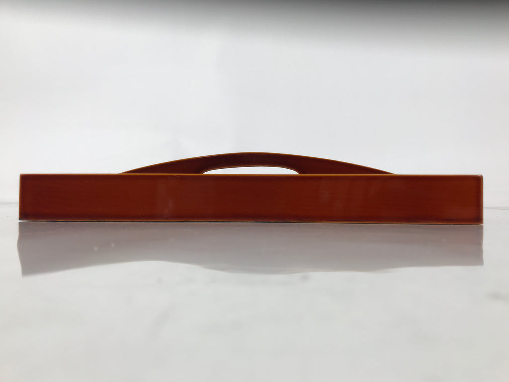 Japanese Shunkei Nuri Lacquered Wooden Stationery Organizer Tray Fabric LWB172