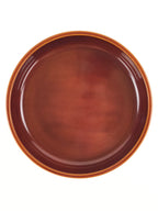 Japanese Shunkei-Nuri Lacquerware Wood Bowl Kashiki Vtg Tea Ceremony Brown UR957