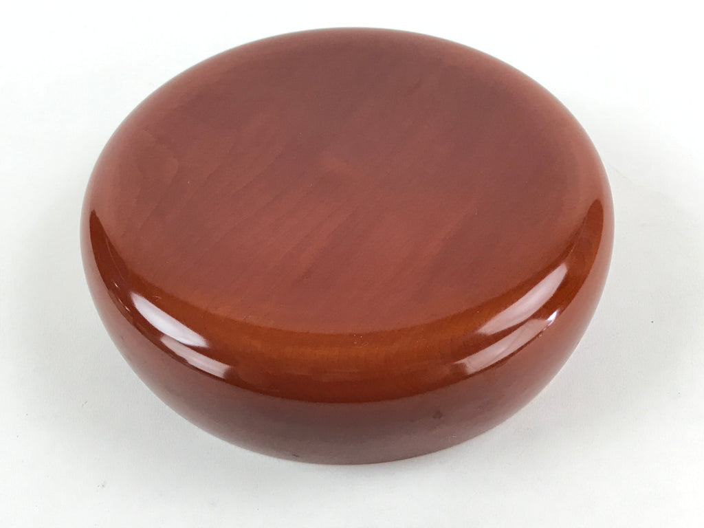 Japanese Shunkei-Nuri Lacquerware Wood Bowl Kashiki Vtg Tea Ceremony Brown UR957