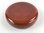 Japanese Shunkei-Nuri Lacquerware Wood Bowl Kashiki Vtg Tea Ceremony Brown UR957